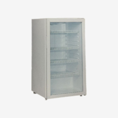 110L Glass Door Anti-Frost Showcase with Light